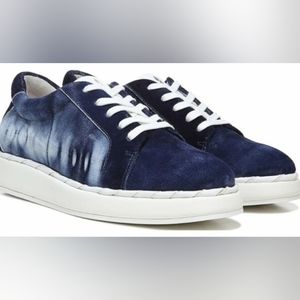 New Women's Franco Sarto Quinn Indigo Sneakers size 10, suede